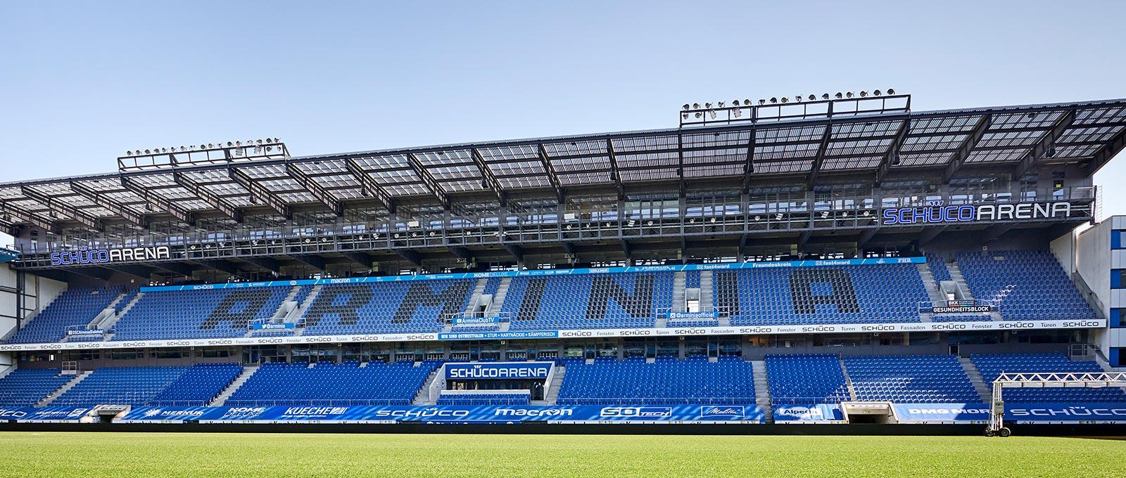 Beschallungstechnik für die Schüco Arena