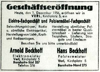 Eröffnung 1956