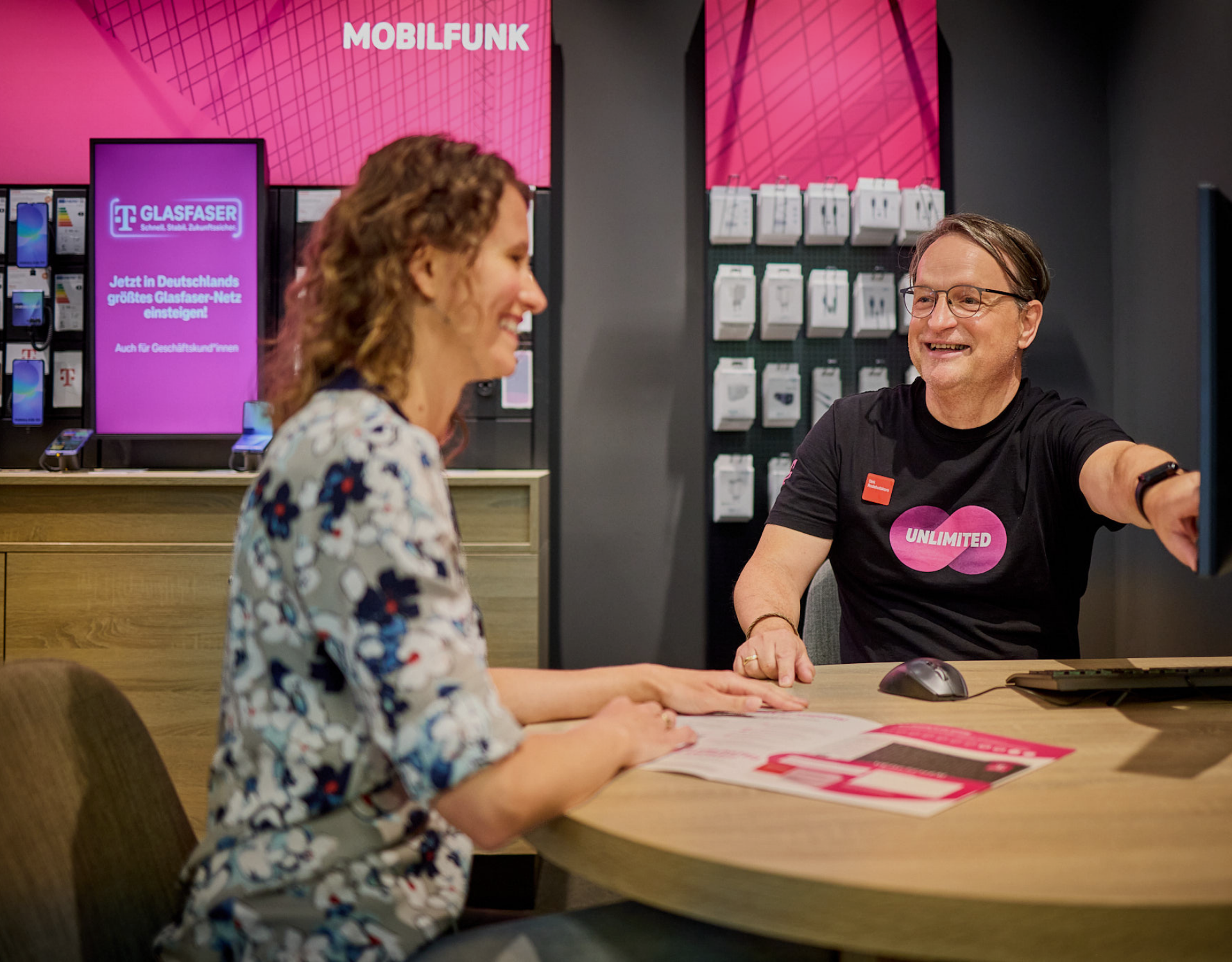 Beratung in unserem Telekom Shop