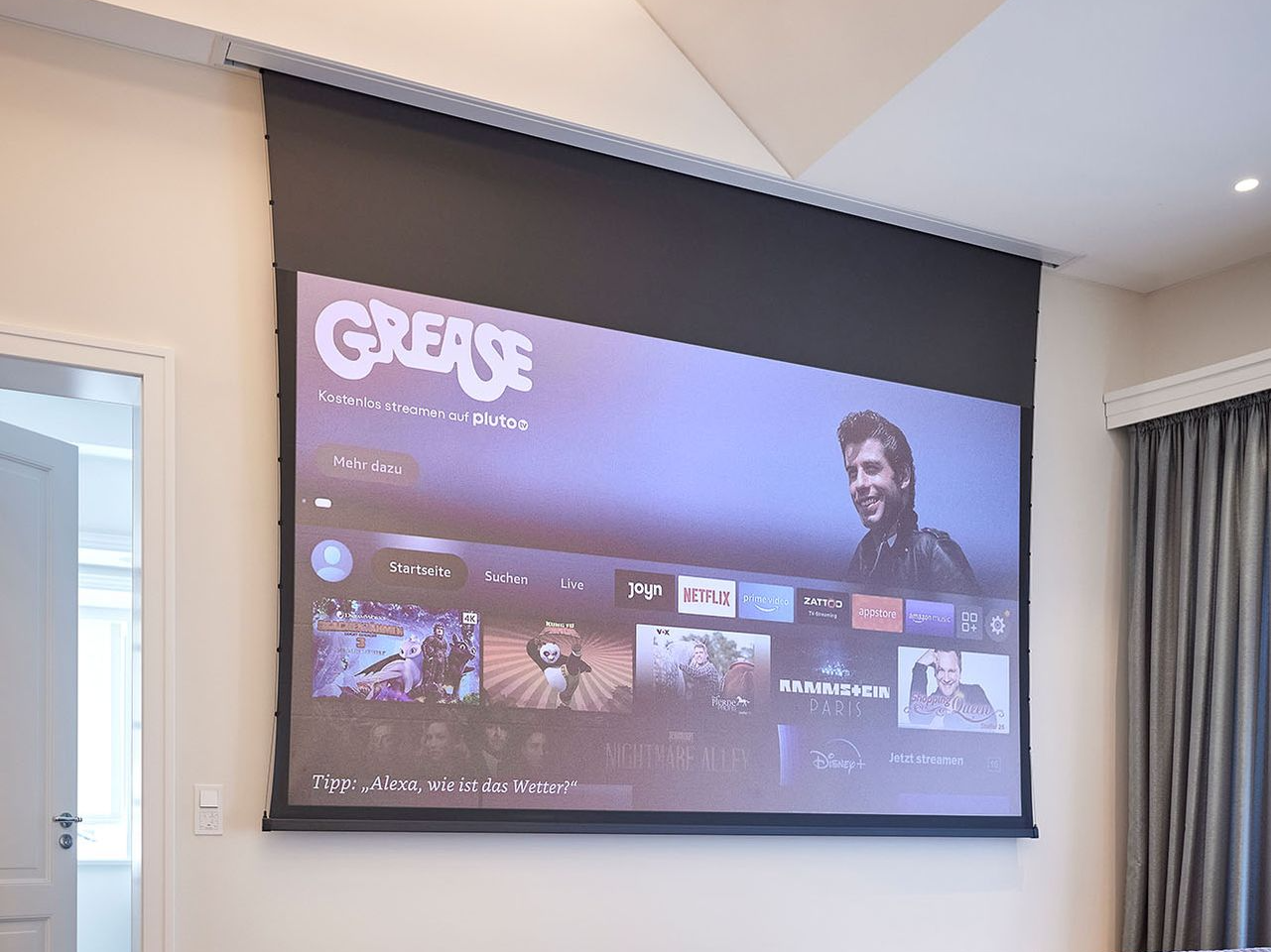 Heimkino Leinwand