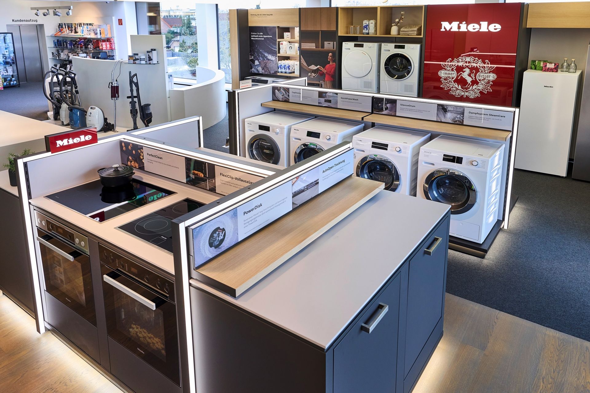 Miele Austellungsfläche 1