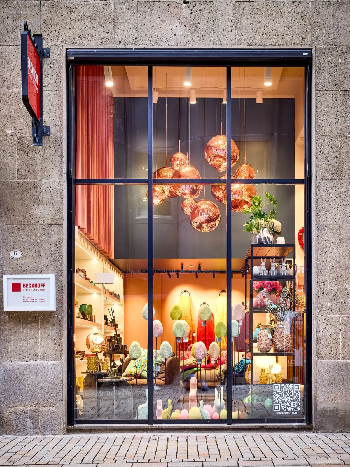Schaufenster des Stores in der Obernstraße