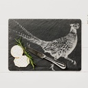 Geschenkset Schieferbrett + Käsemesser