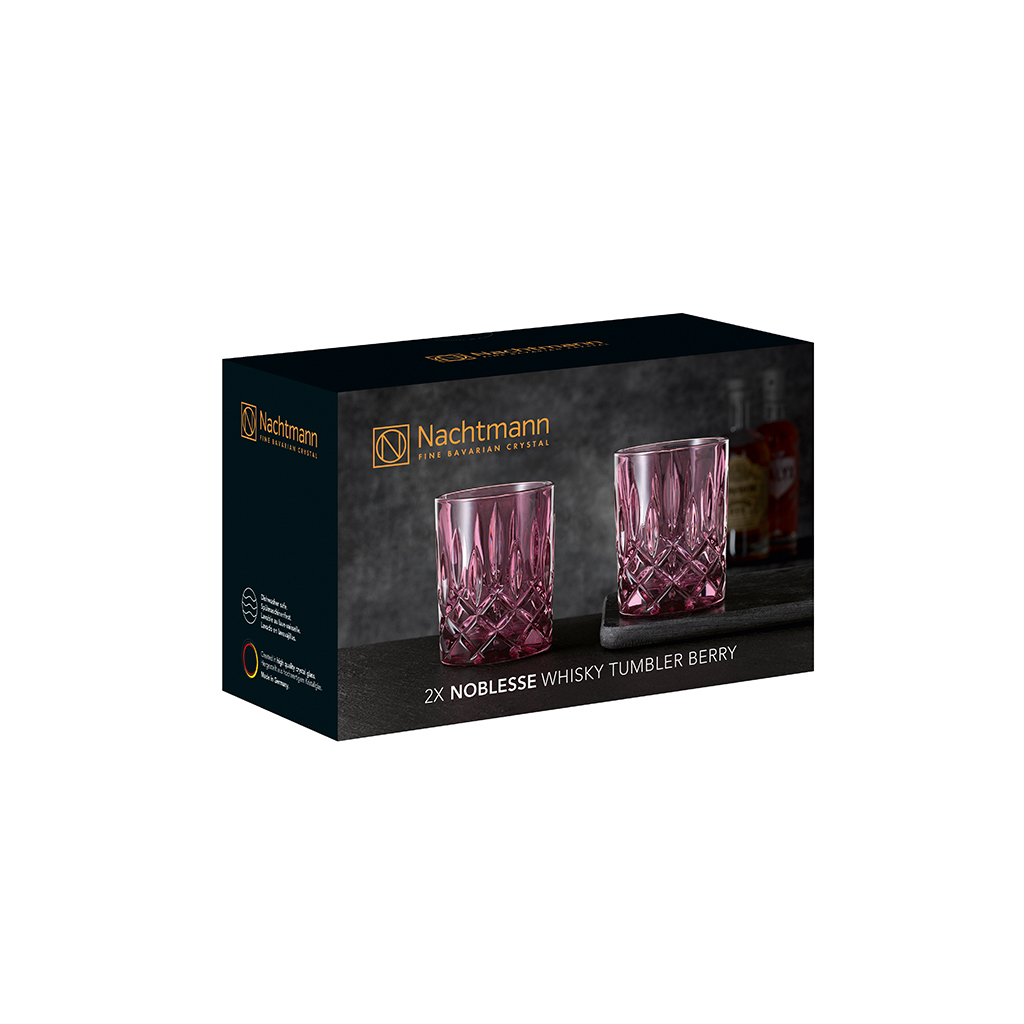Whiskybecher Noblesse - 2er Set, farbig