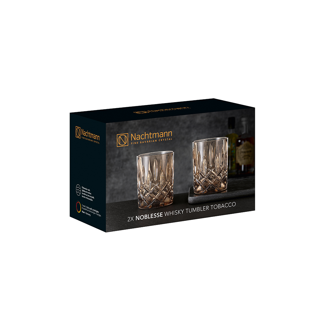 Whiskybecher Noblesse - 2er Set, farbig