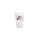 Becher To-go Kurland Grünzügelpapagei- Heritage Edition, inkl. Ledermanschette