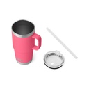 Reisebecher Rambler 25 OZ - mit Trinkhalmdeckel (710 ml)