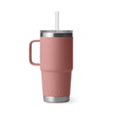 Reisebecher Rambler 25 OZ - mit Trinkhalmdeckel (710 ml)