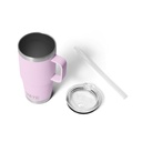 Reisebecher Rambler 25 OZ - mit Trinkhalmdeckel (710 ml)