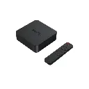 WiiM Pro Plus Freisteller Perspektive mit Fernbedienung.webp