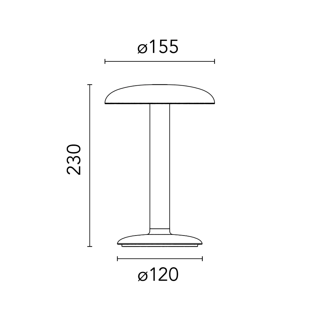 flos-gustave-aluminium-akkuleuchte-abmessung.svg
