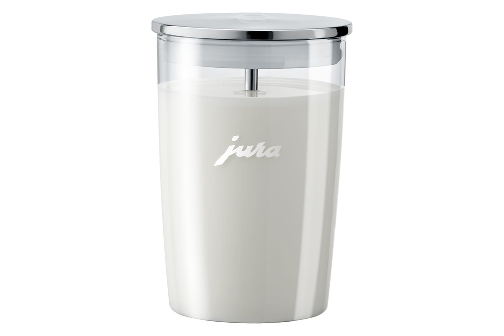 Glas-Milchbehälter