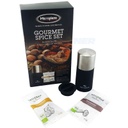 Gewürzmühle 'Gourmet' 2-in-1 mit Spicebar Muskatnuss/langer Pfeffer