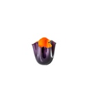 Vase Fazzoletto opalino - Ø 13 cm H 13 cm