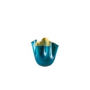 Vase Fazzoletto opalino - Ø 13 cm H 13 cm