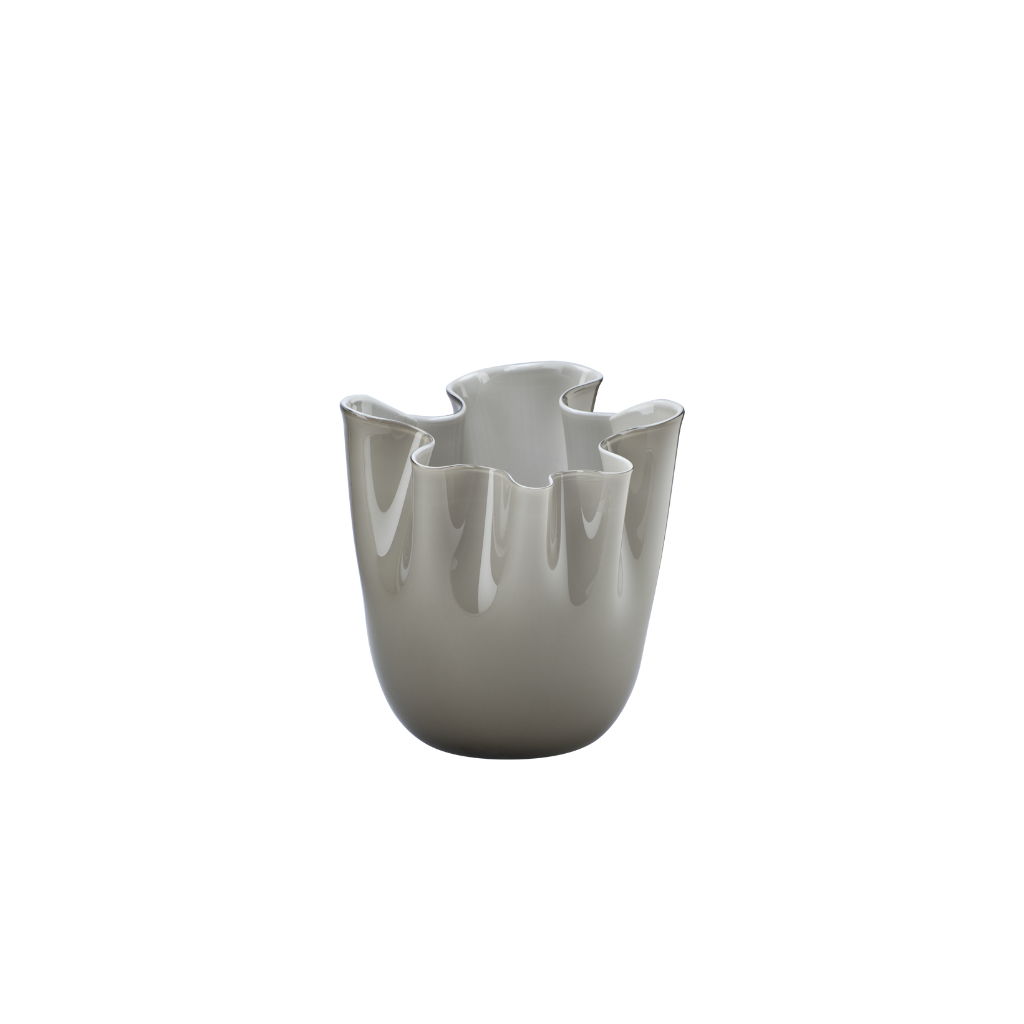 Vase Fazzoletto opalino - Ø 20 cm H 24 cm