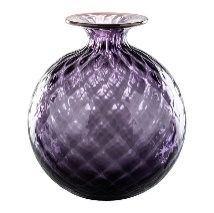 [FO310014000F0A9M] Vase Monofiore Balloton - Ø 11 cm H 12,5 cm (indigo)