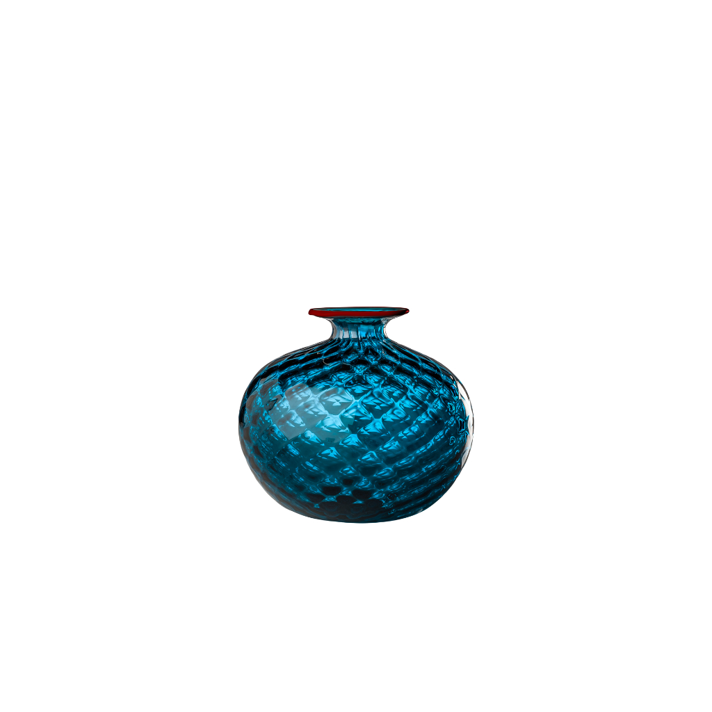 Vase Monofiore Balloton gestaucht - Ø 12,5 cm H 12,5 cm