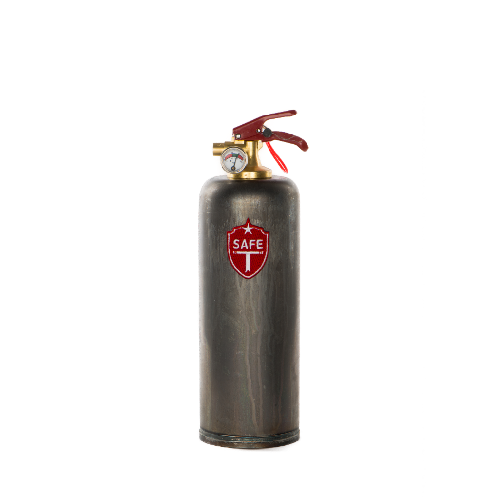 [ST1500] Design Feuerlöscher - Classic & Exclusive Steel Touch (Brut)