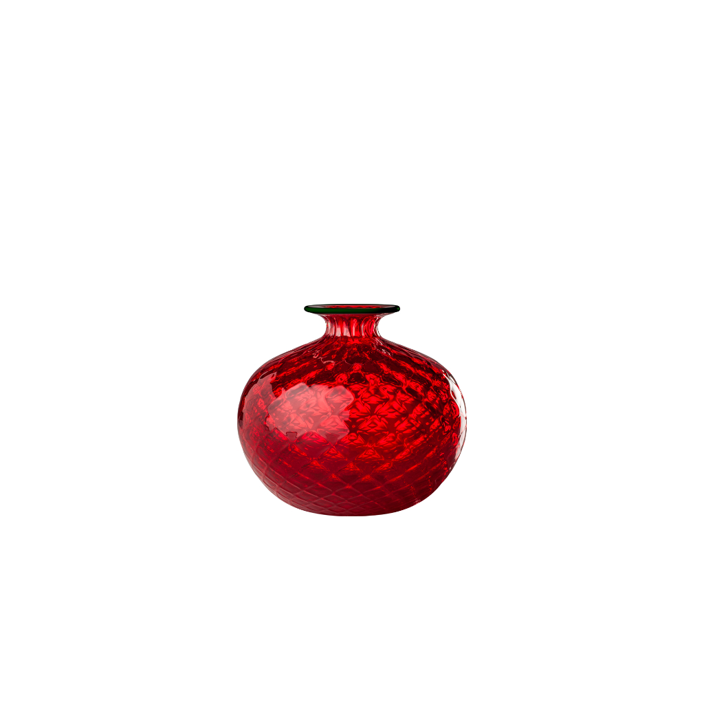 Vase Monofiore Balloton gestaucht - Ø 12,5 cm H 12,5 cm