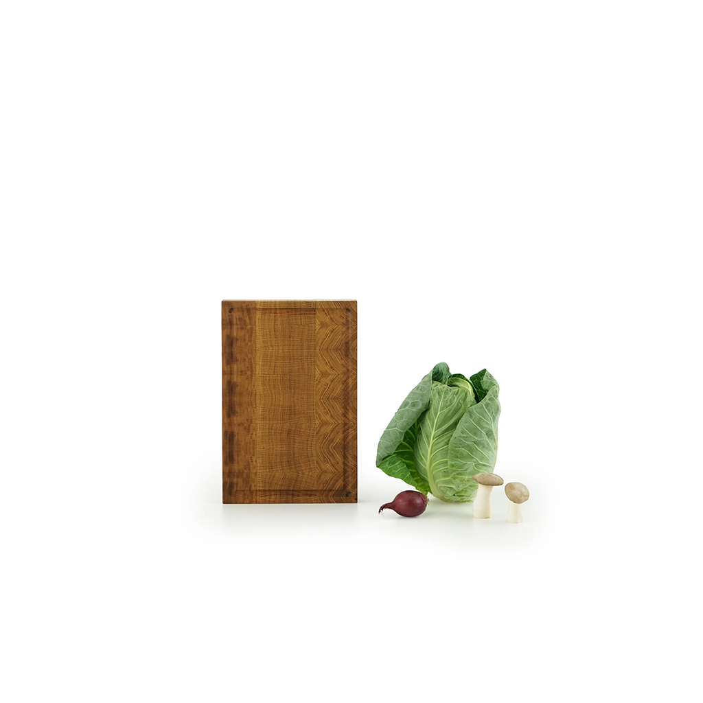 [ESSENTIAL SBR 33/22 Stirnholz] Schneidebrett Essential Reversible Eiche - mit Stirnholz (small 22 x 33 cm)