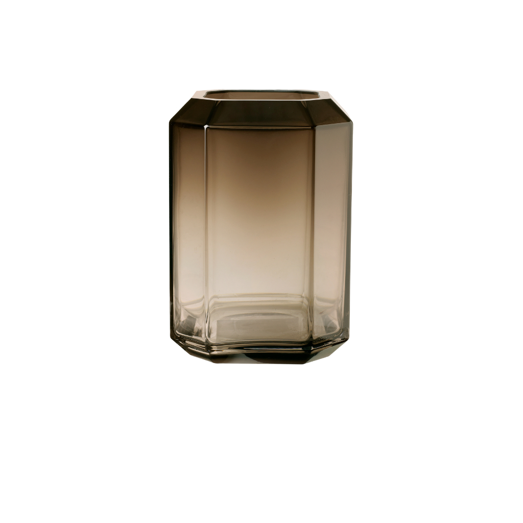 [Giant 10505-3-8] Vase Jewel - smoke (H: 26 cm)