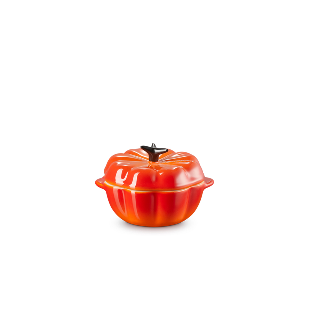 [61802350900003] Kürbisförmchen mit Deckel (ofenrot)