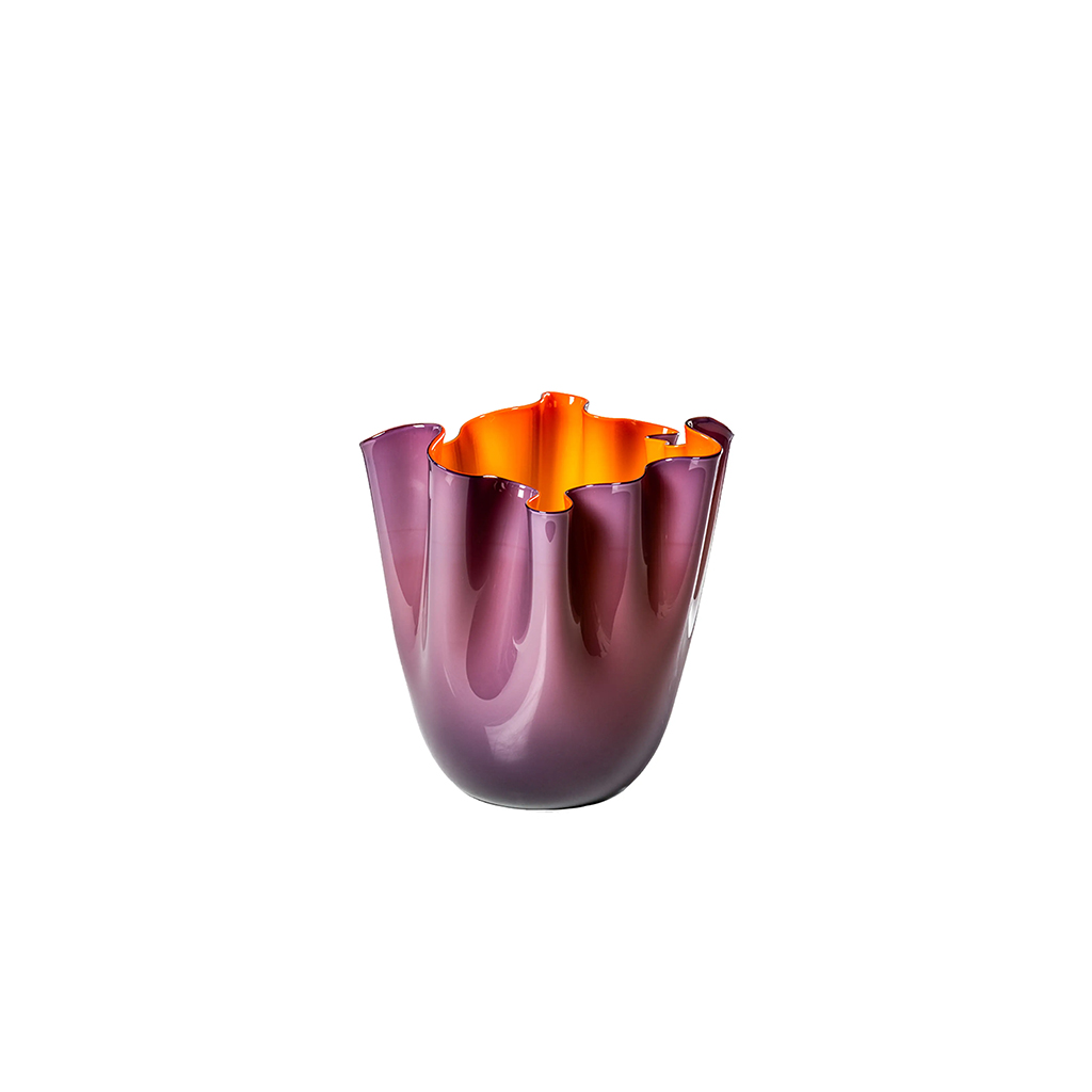 Vase Fazzoletto opalino - Ø 20 cm H 24 cm