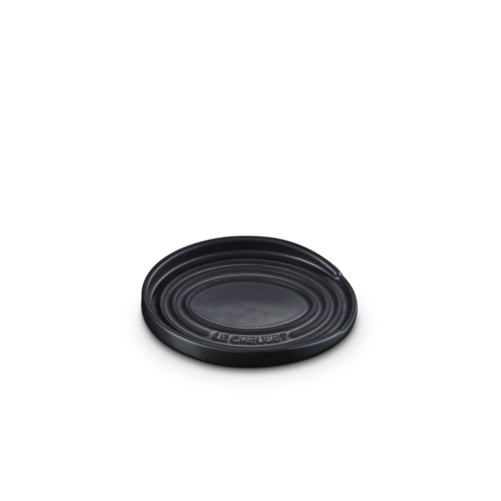 [71507150000099] Löffelablage oval -15 cm (schwarz matt)