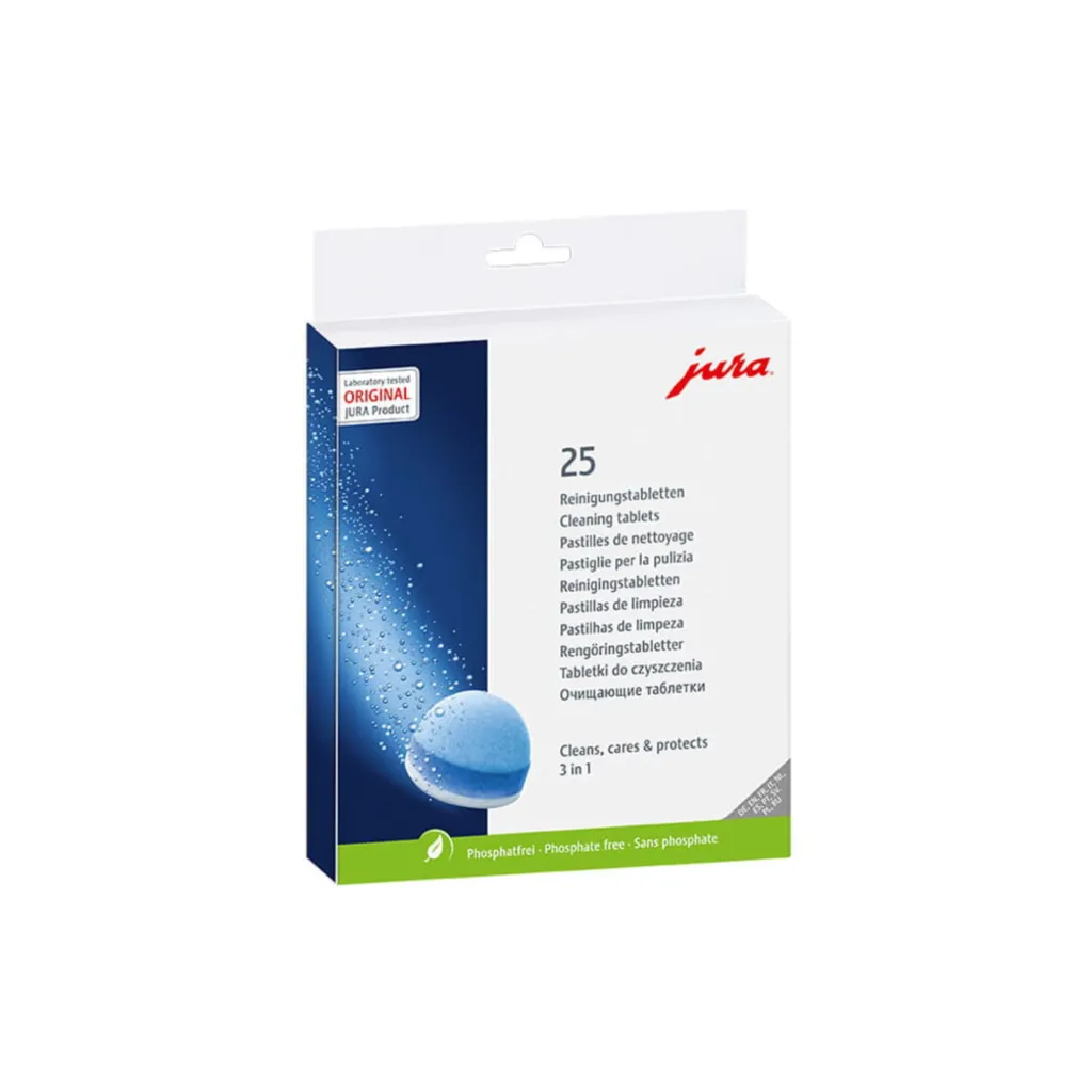 3-Phasen Reinigungstabletten (25er Blisterpack)