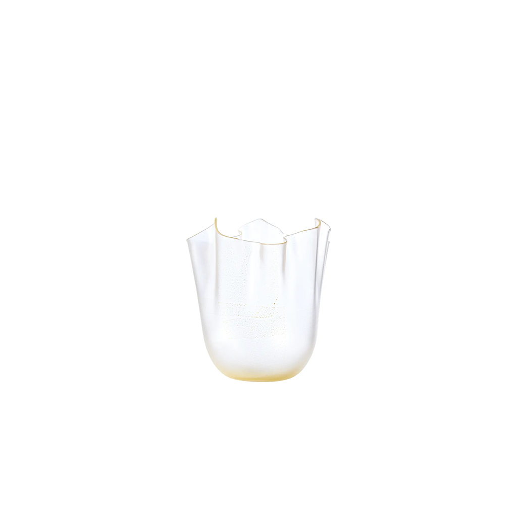 Vase Fazzoletto opalino - Ø 13,5 cm H 13,5 cm