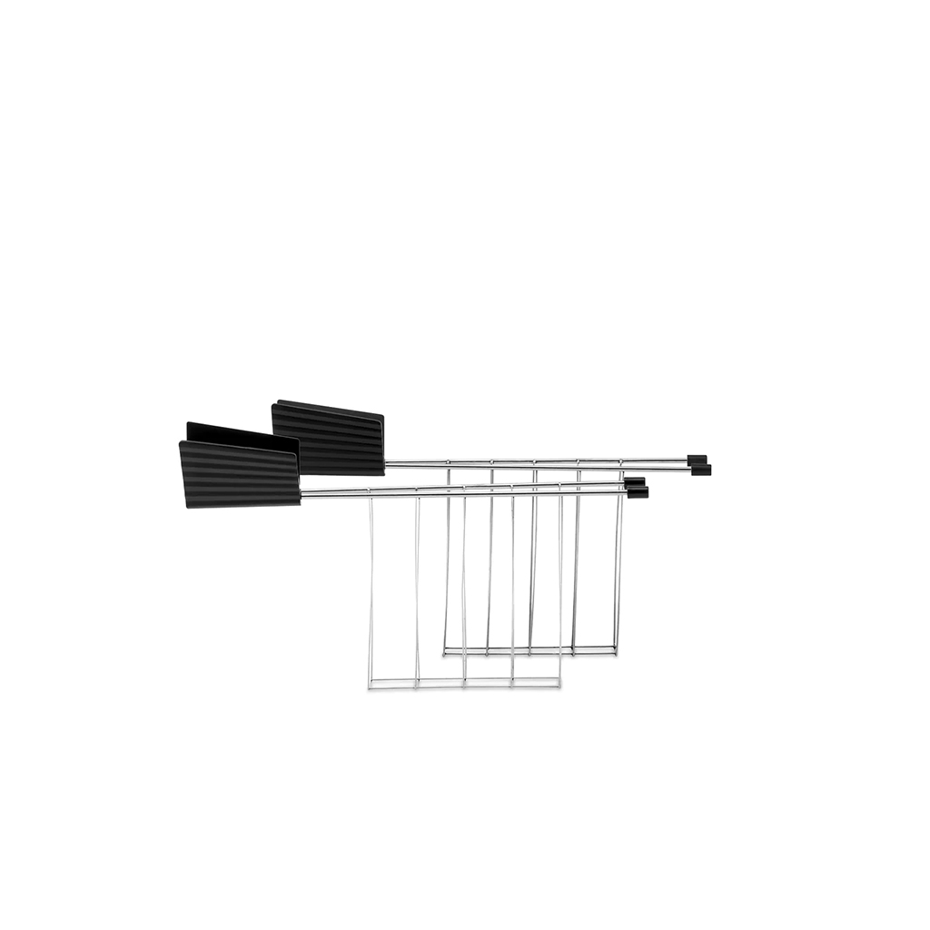 [MDL08RACKB] Zangen zu Toaster Plissé - 2er Set (schwarz)