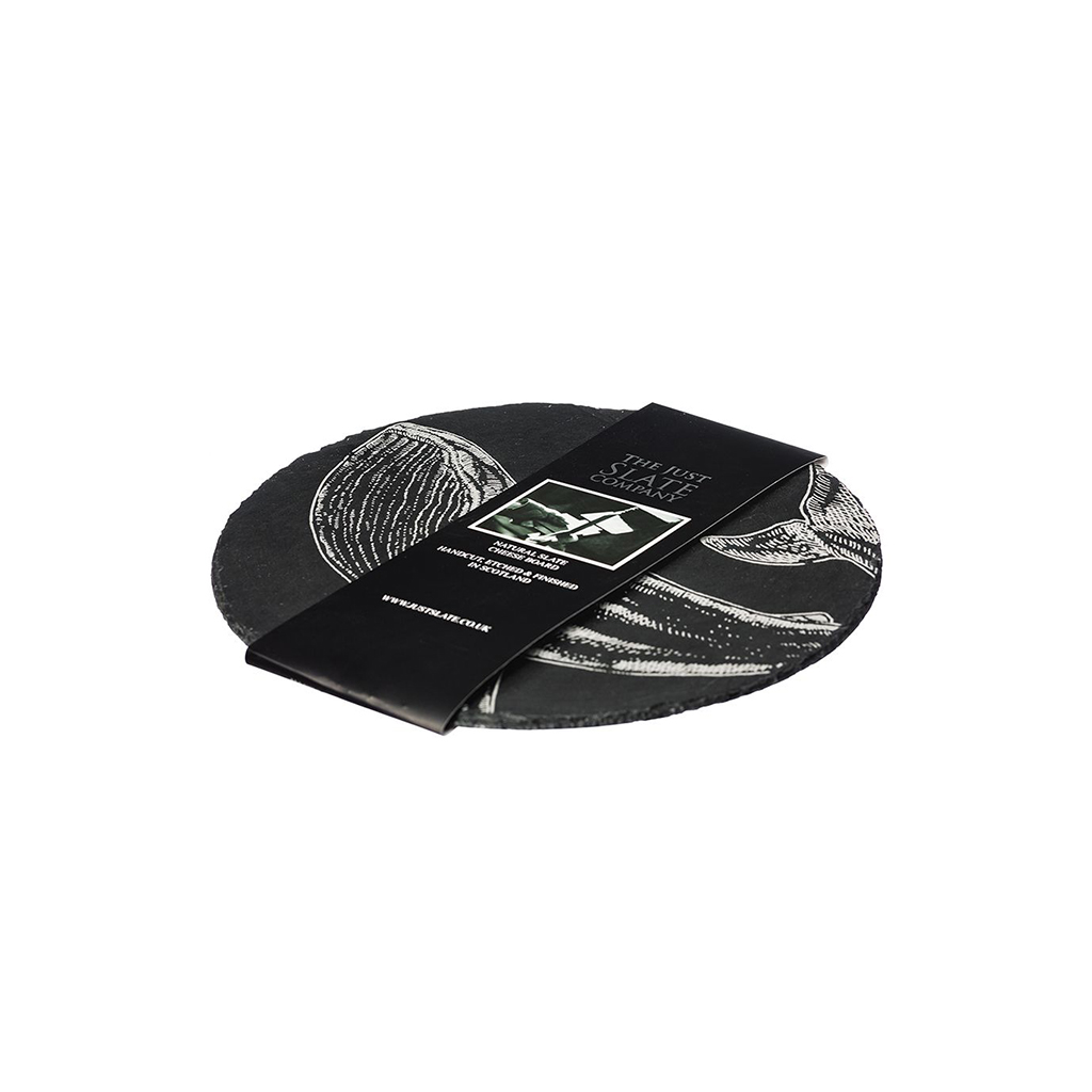 Schiefer Schneidebrett rund - Ø 30 cm