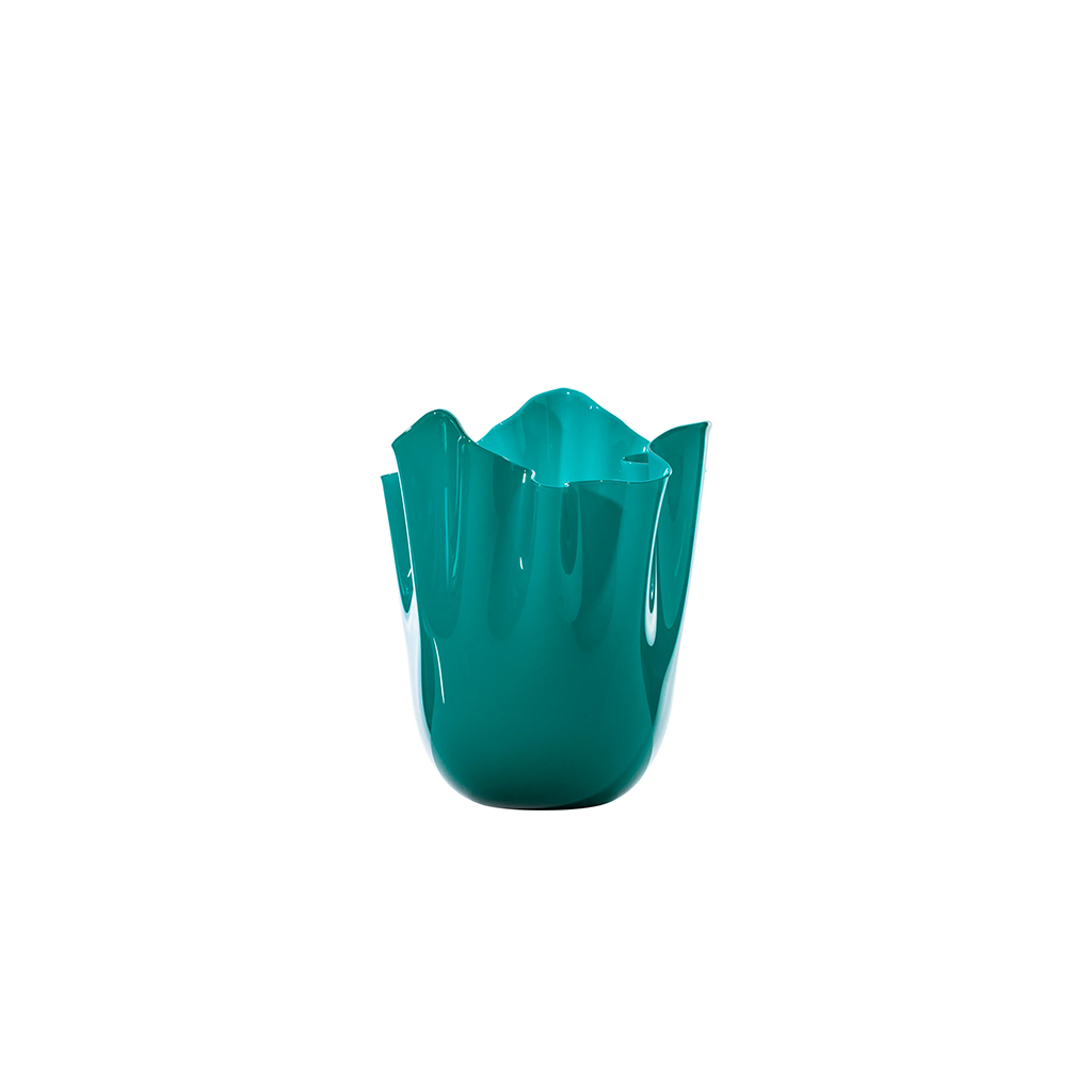 Vase Fazzoletto opalino - Ø 20 cm H 24 cm