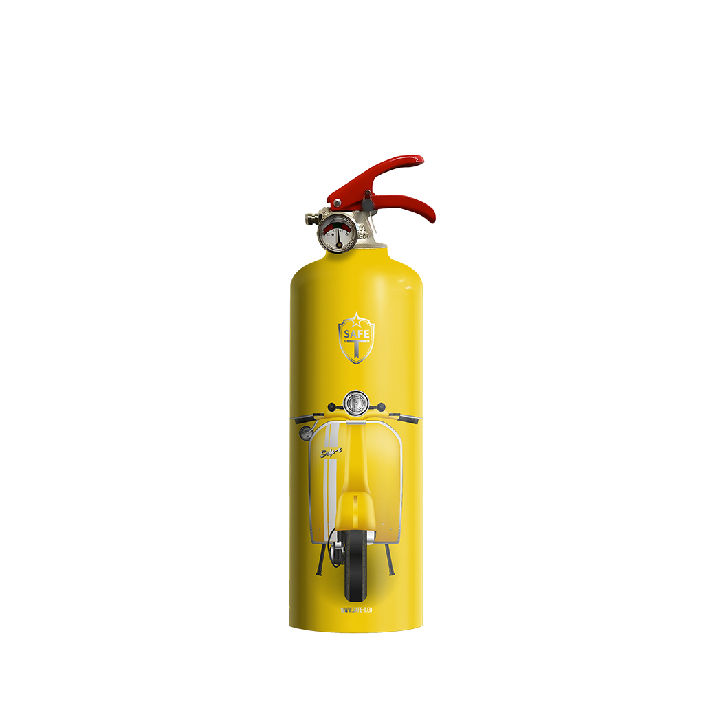 [SL1802] Design Feuerlöscher - Lifestyle (V-Yellow)