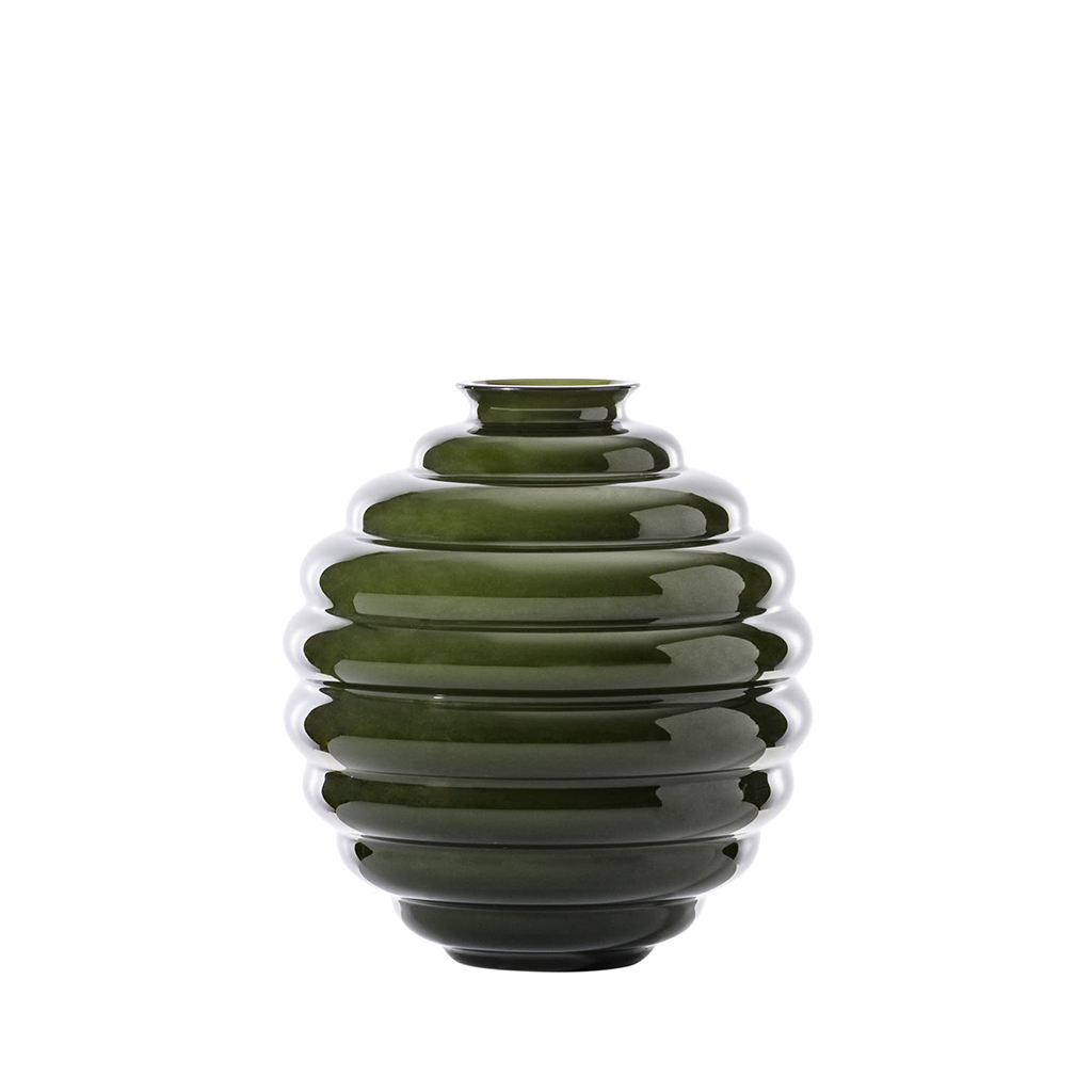 Vase Deco opalino - Ø 23 cm H 24,5 cm
