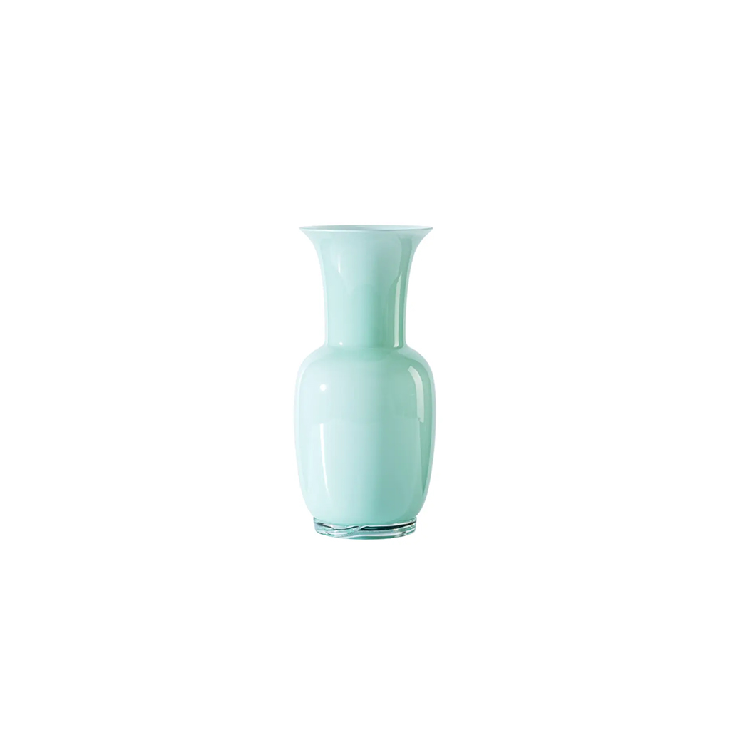 [FO370622000O0BFG] Vase Opalino - H 36 cm Ø 17 cm (minzgrün)