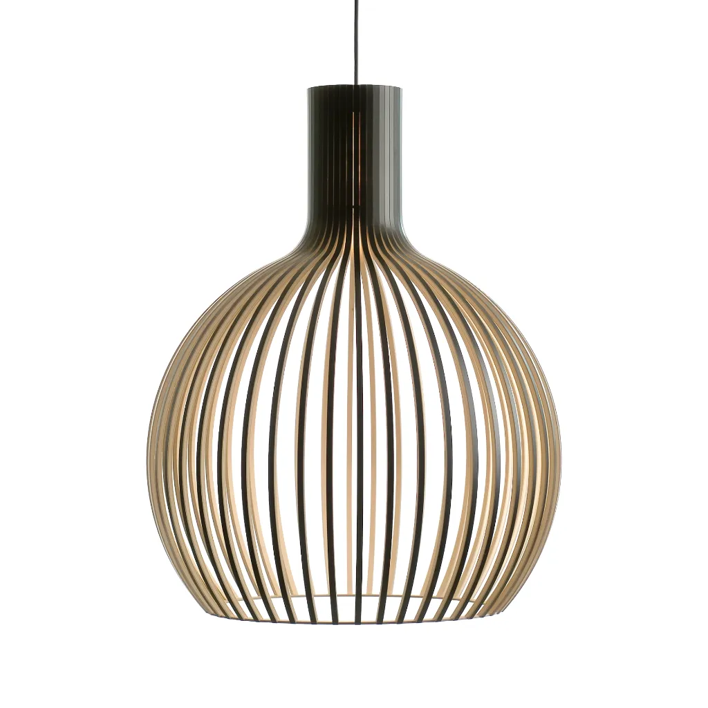 [4240 black] Octo Pendelleuchte, Schwarz