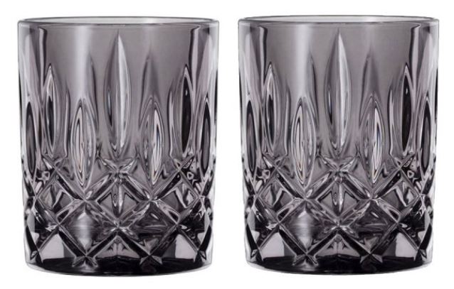 [105394] Whiskybecher Noblesse - 2er Set, farbig (black)