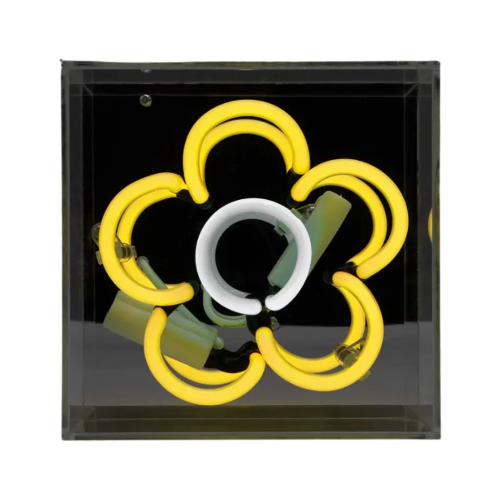 Daisy Neon-Box, Acryl, Mini