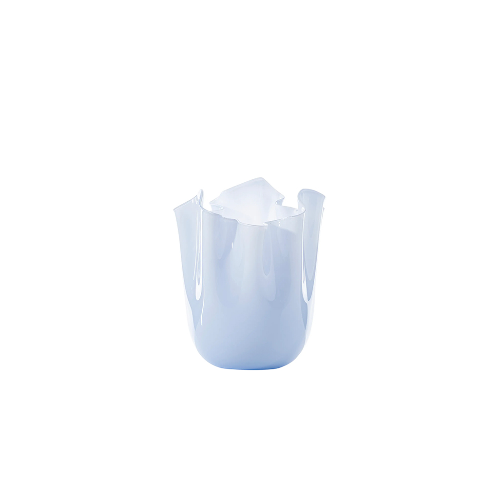 Vase Fazzoletto opalino - Ø 20 cm H 24 cm