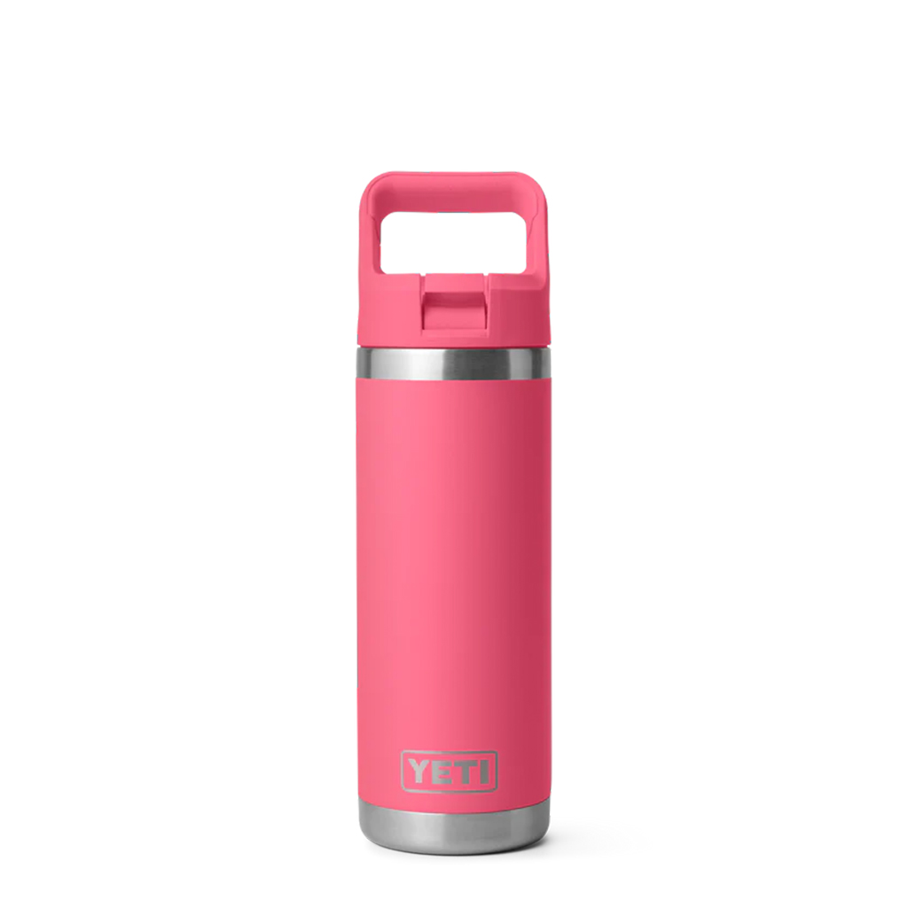 [70000002345] Flasche Rambler 18 Oz (532 ml) - mit Trinkhalmdeckel (tropical pink)