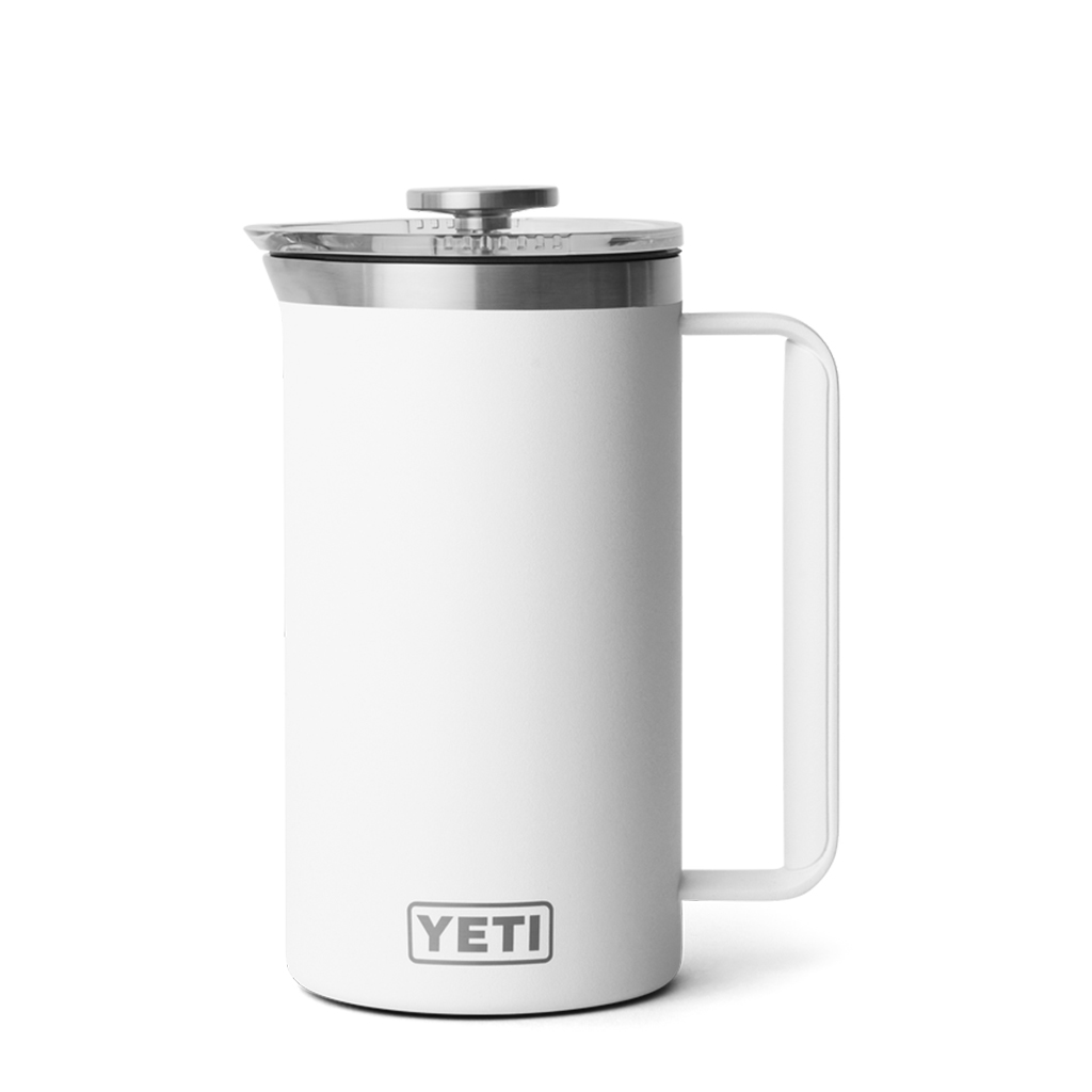 [70000001796] French Press Rambler 34 Oz - 1 L (white)