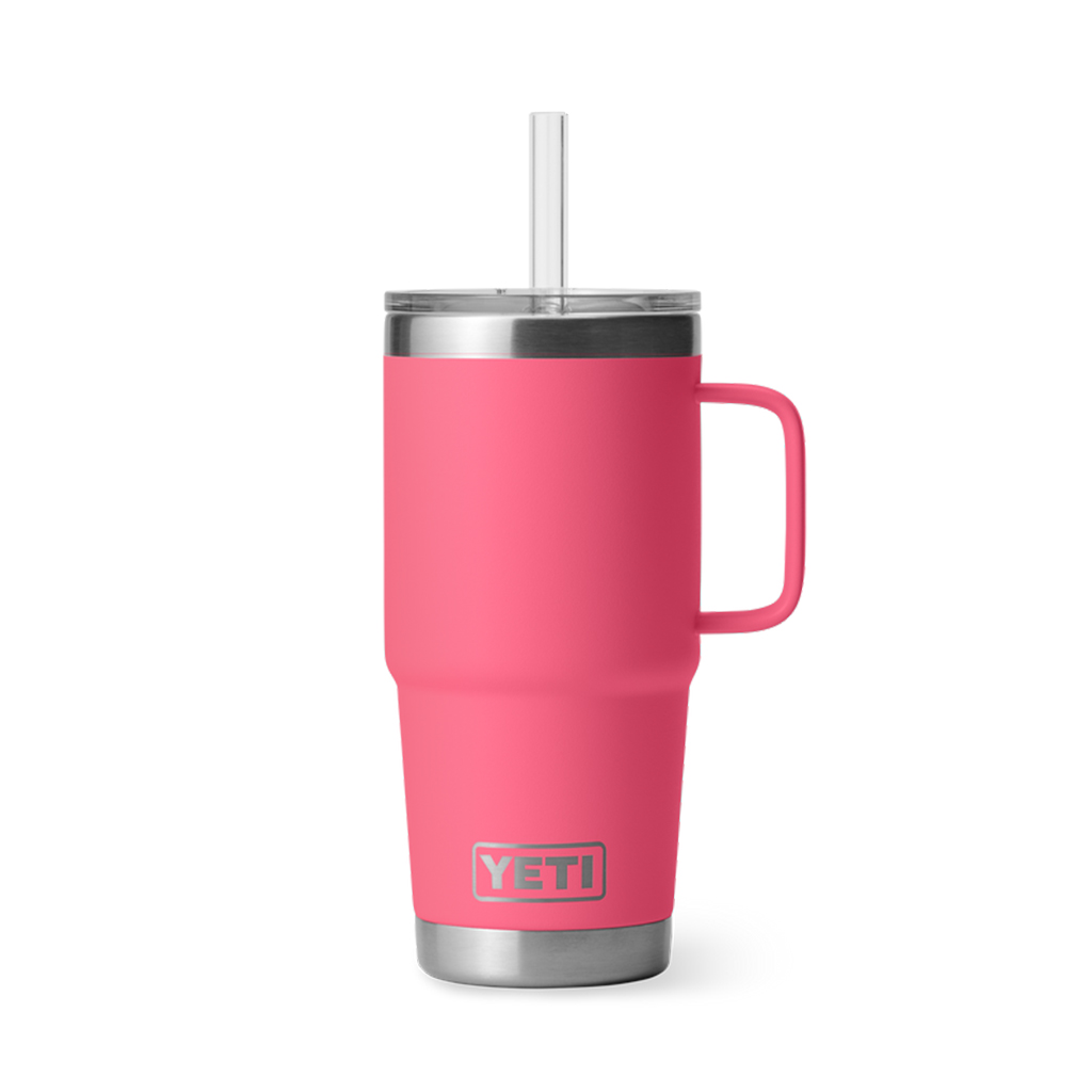 Reisebecher Rambler 25 OZ - mit Trinkhalmdeckel (710 ml)