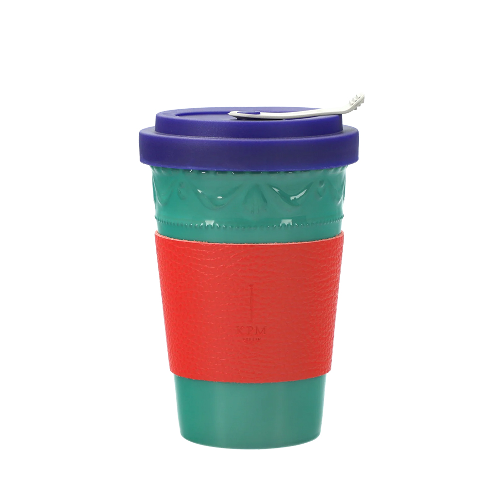 Becher Kurland KPM To-Go Edition Farvet - inkl. Manschette