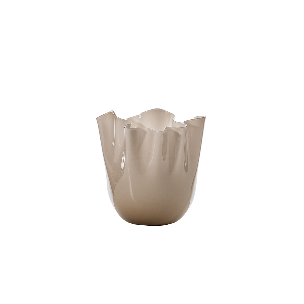 Vase Fazzoletto opalino - Ø 20 cm H 24 cm
