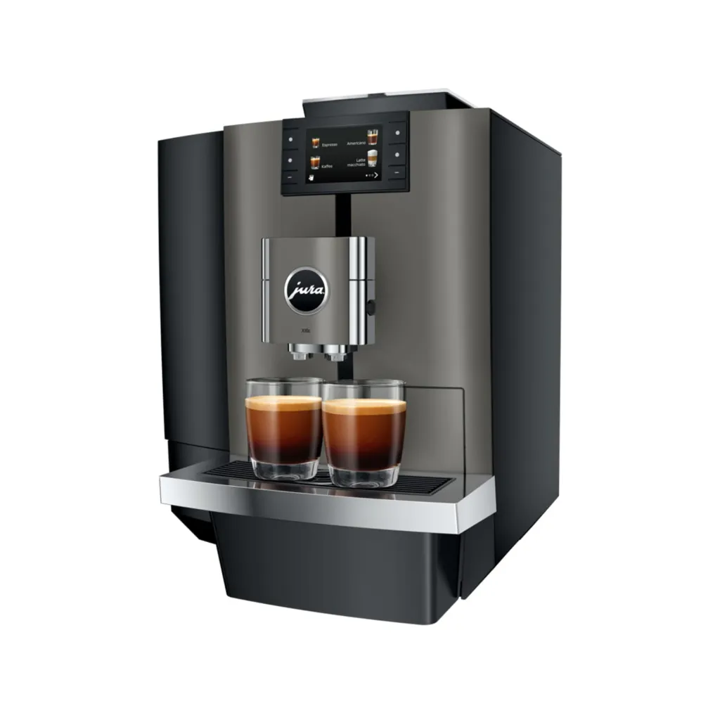 X10c Dark Inox Festwasseranschluss