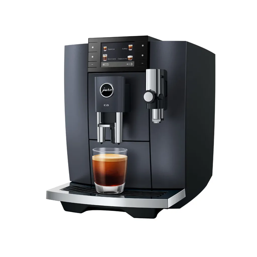 E8 Kaffeevollautomat, Cosmic Black (ED)