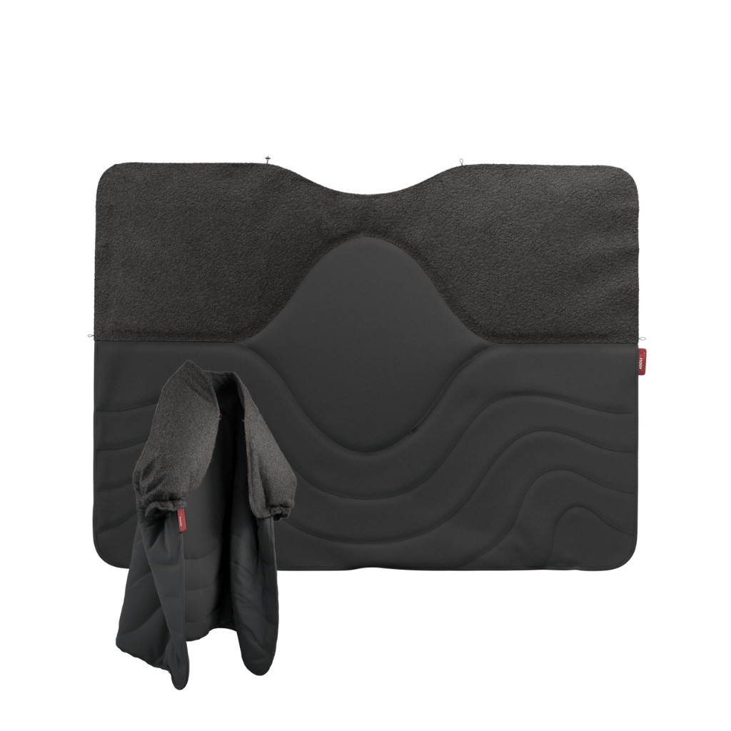 [U.S3.HUG.HGE.PRO.WOCO-DGREY] Huge Hug³ PRO Wärmedecke, Wollig (dark grey)
