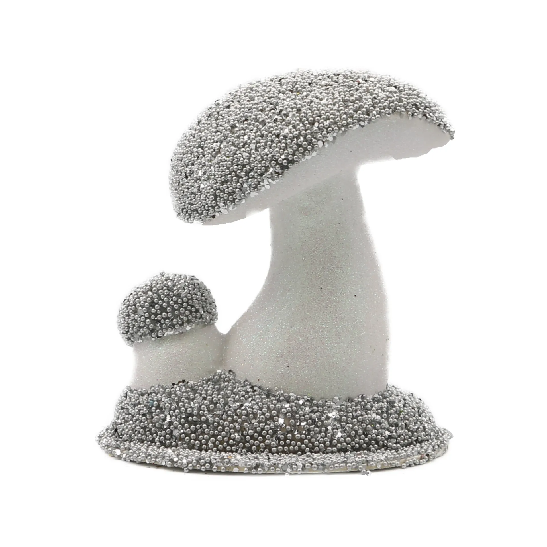 Doppelpilz aus Papiermaché, Perle